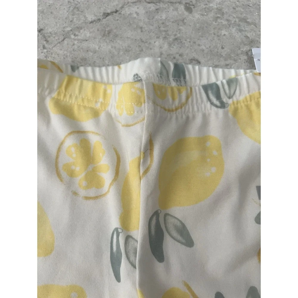 Carters Toddler‎ Girls 24M 2 Pack Shorts 24M Lemons & Tie Dye Hearts Pink Yellow